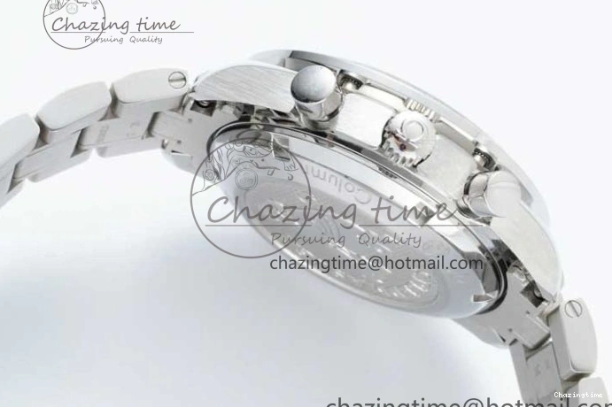 0217 Speedmaster Racing Master SS HKF Best Edition Black Dial on SS Bracelet A Versatile 7810